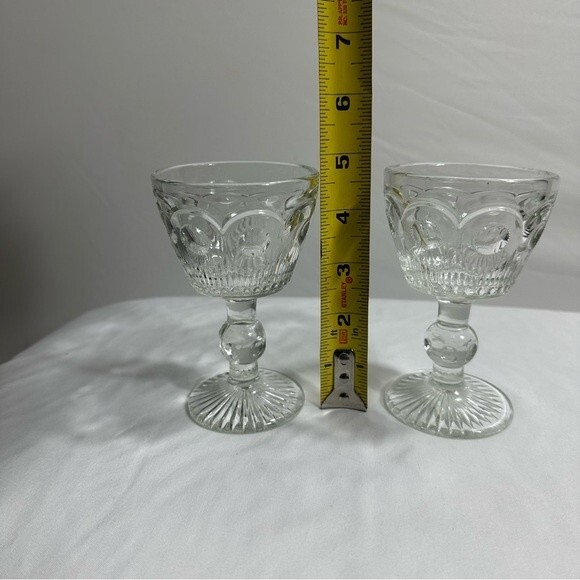 Vintage Bartlett Collins Cocktail Clean Goblets Set of 6. 4.75 inch. - Picture 10 of 10